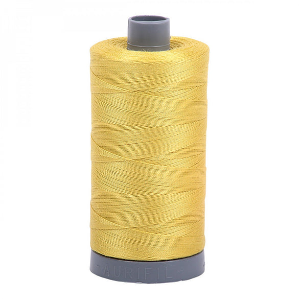 Aurifil 28wt Mako Cotton Thread (820yds), Gold Yellow - 5015