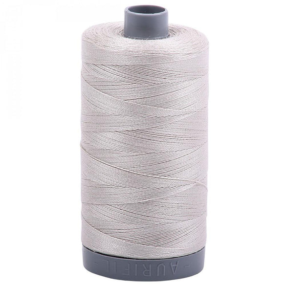 Aurifil 28wt Mako Cotton Thread (820yds), Moonshine - 6724