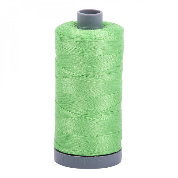 Aurifil 28wt Mako Cotton Thread (820yds), Shamrock Green - 6737