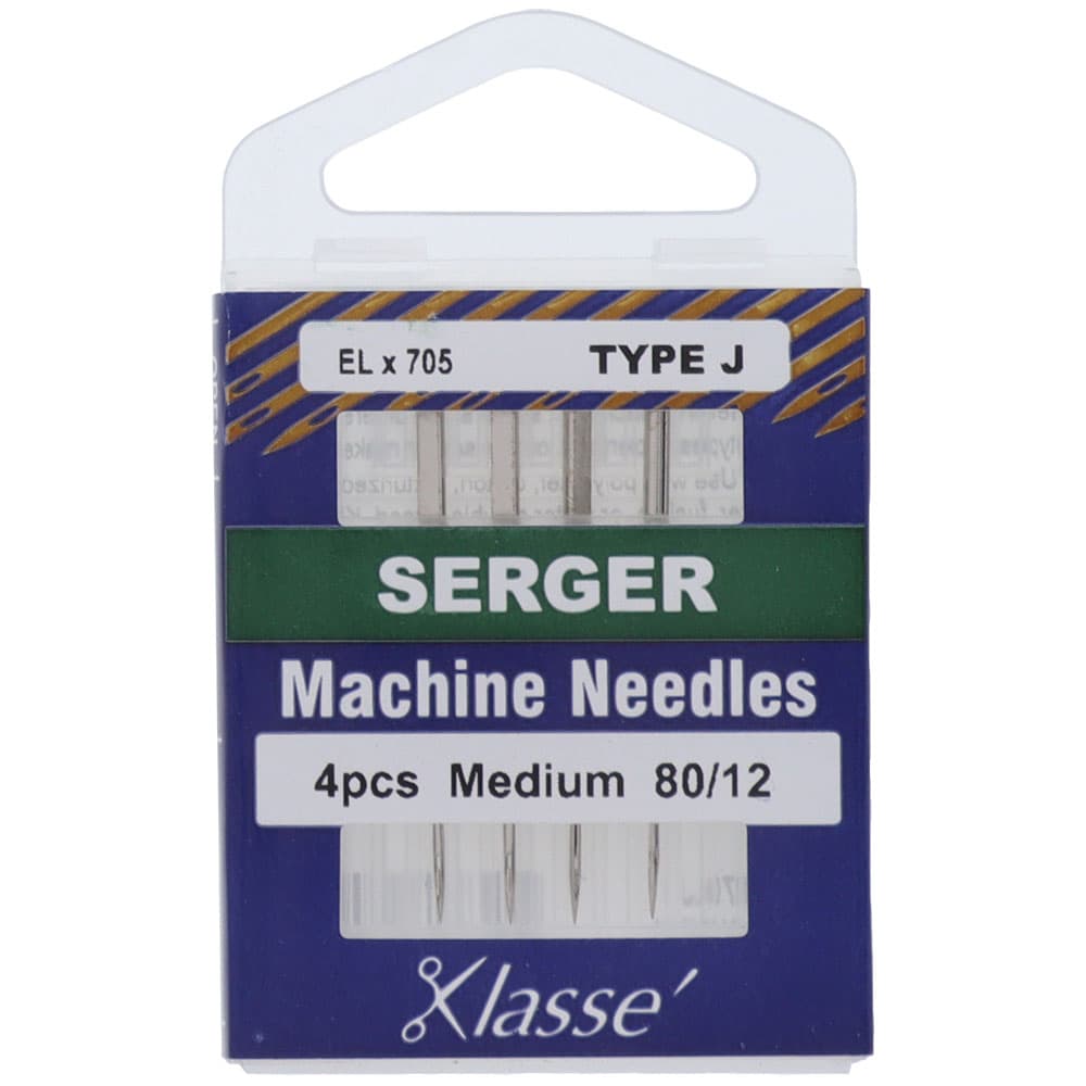 Tacony Corporation Klasse - Agujas para máquina de serger, tamaño 12/80 Tacony Corporation Klasse - Agujas para máquina de serger, tamaño 12/80