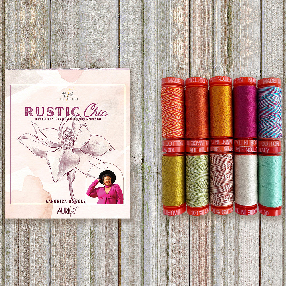 Aurifil Rustic Chic 10 Spool Thread Collection image # 118397