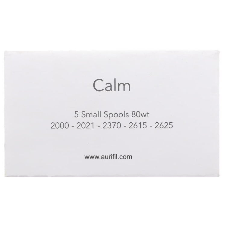 Aurifil, 5 Spool, Calm Thread Collection - 300yds (80wt) image # 94224