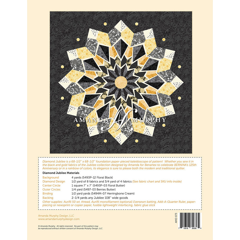 Diamond Jubilee Quilt Pattern image # 73341