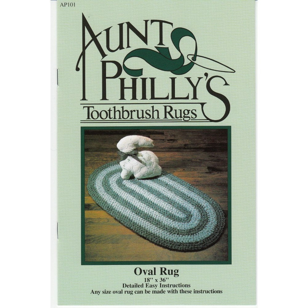 Aunt Philly's Oval Toothbrush Rug Pattern image # 43685