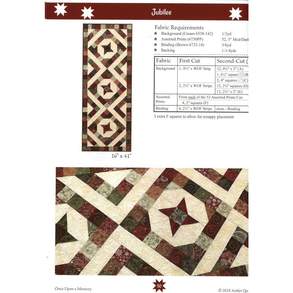 Unce Upon a Memory Quilt Book image # 45055