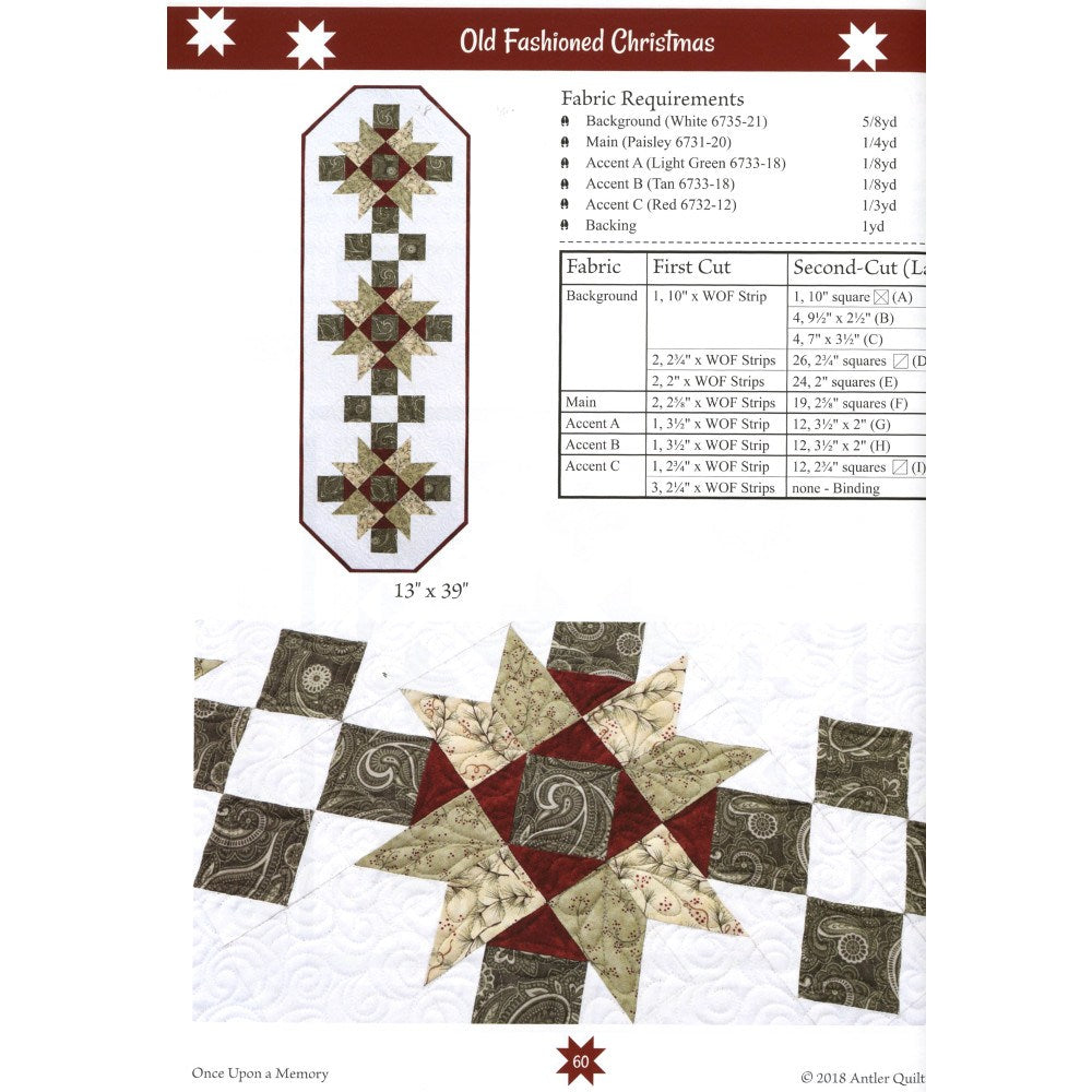 Unce Upon a Memory Quilt Book image # 45056