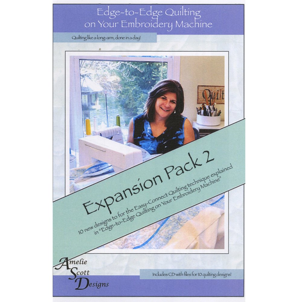 Edge-to-Edge Expansion Pack 2, Book and Embroidery CD image # 44225