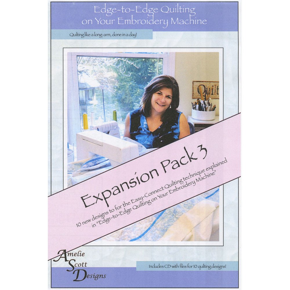 Edge-to-Edge Expansion Pack 3, Book and Embroidery CD image # 44227