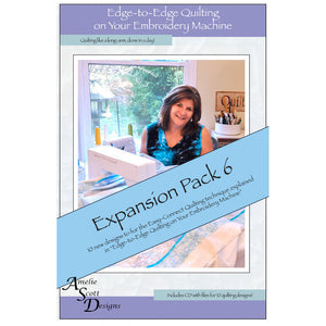 Edge-to-Edge Expansion Pack 6, Book and Embroidery CD image # 44203