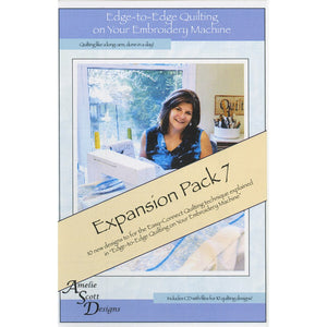 Edge-to-Edge Expansion Pack 7, Book and Embroidery CD image # 44212