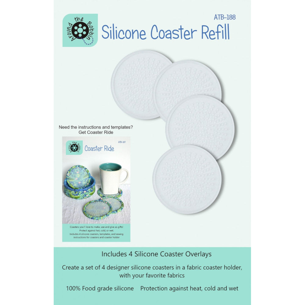 Silicone Coaster Refills - 4pk image # 50705