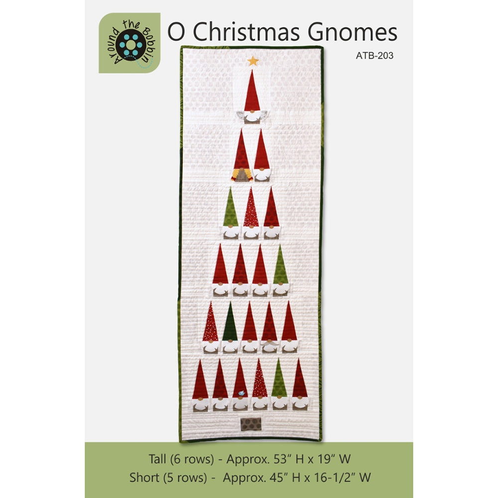 O Christmas Gnomes Wall Hanging Pattern image # 70293