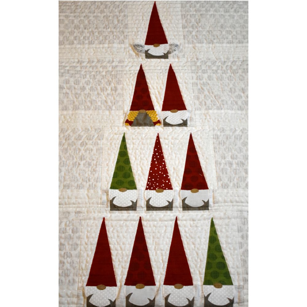 O Christmas Gnomes Wall Hanging Pattern image # 70295
