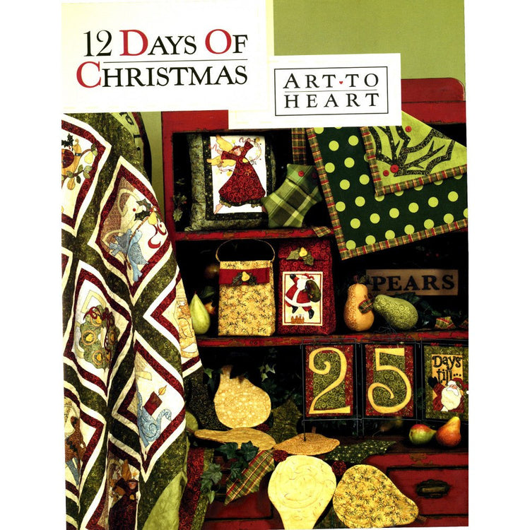 12 Days of Christmas Quilt Book, Art to Heart image # 35792