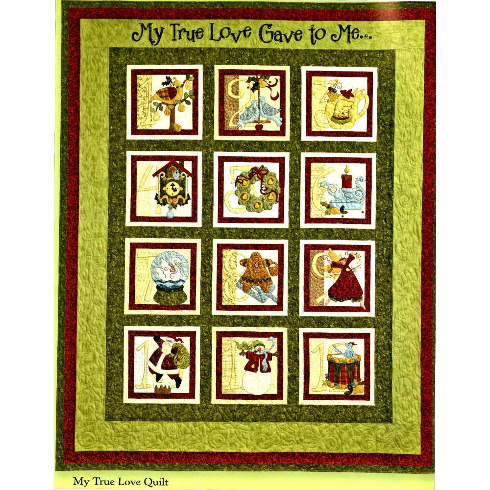 12 Days of Christmas Quilt Book, Art to Heart image # 35793