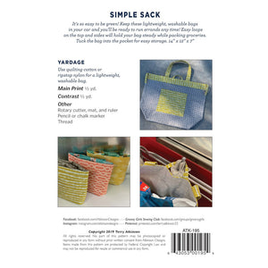 Atkinson Designs, Simple Sack Pattern image # 54659