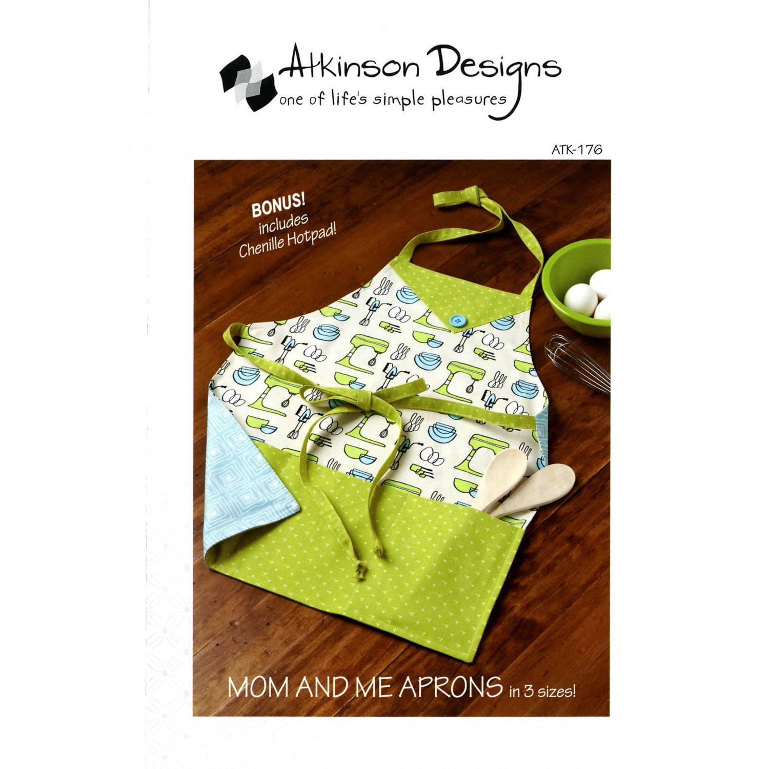 Mom and Me Aprons Pattern, Atkinson Designs image # 35274