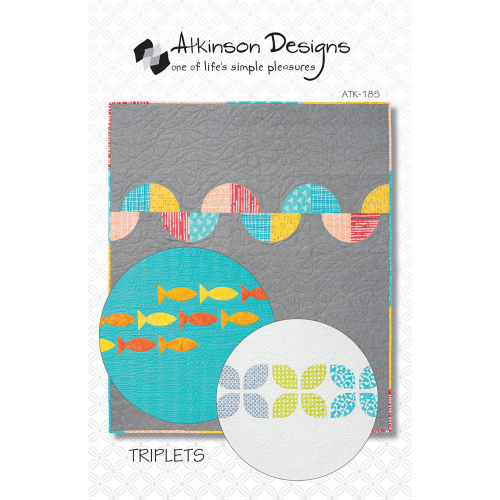 Triplets: A Trio of Baby Quilts Pattern image # 63483