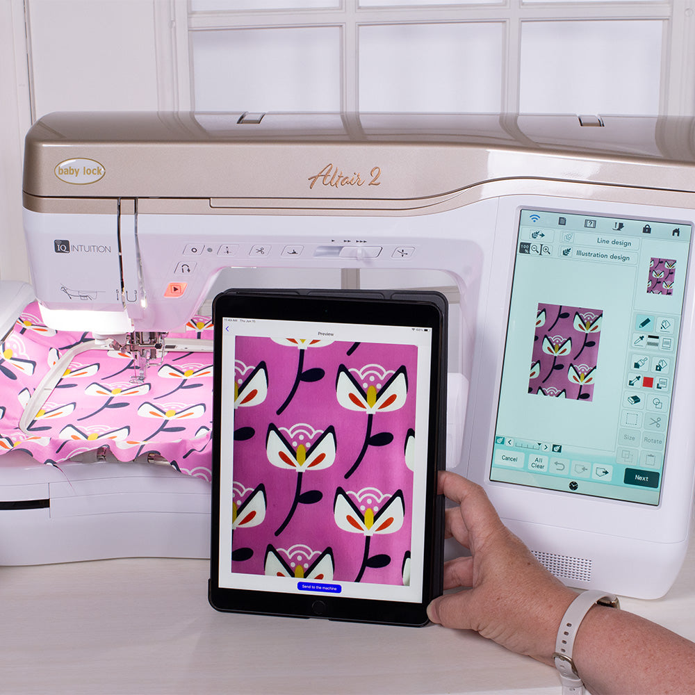 Babylock Altair 2 Sewing and Embroidery Machine with FREE Bundle