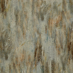 Shadow & Light Fabric 108" Quilt Backing beige, gray, brown, and teal brushstroke print NCB29224-32