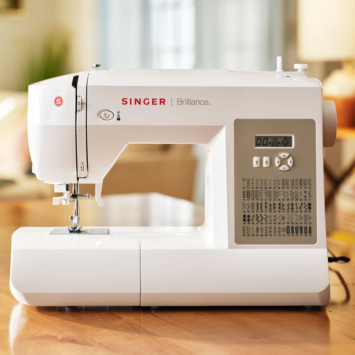 Singer Color Machine Retail Display Singer Brilliance 6180 Computerized Sewing Machine
