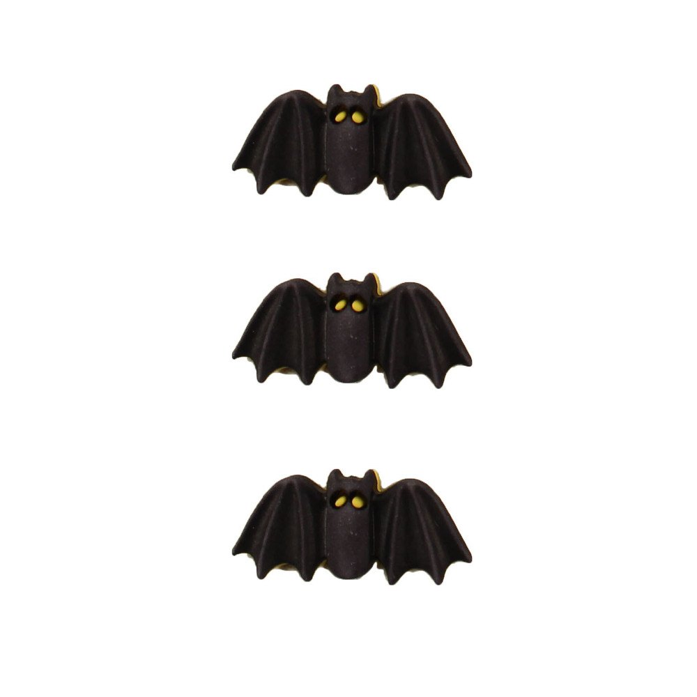 Happy Halloween Bat Buttons - 3pk image # 49254