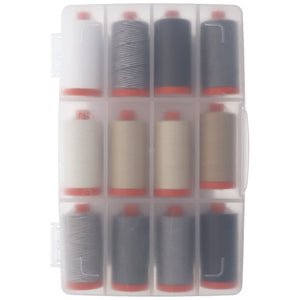 Aurifil 50wt Paper & Ink Thread Collection (12 Spools) image # 94173