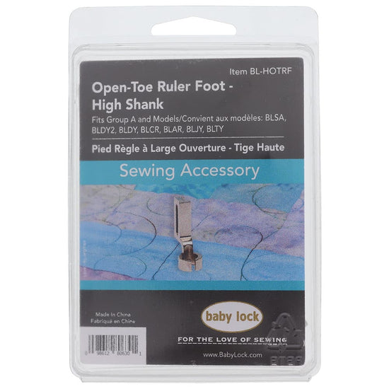 Open Toe Ruler Foot Babylock #BL-HOTRF