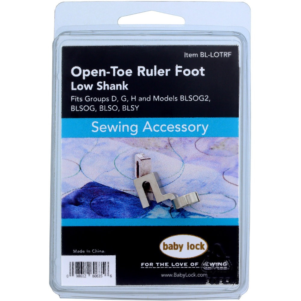 Open Toe Ruler Foot, Babylock #BL-LOTRF image # 78891