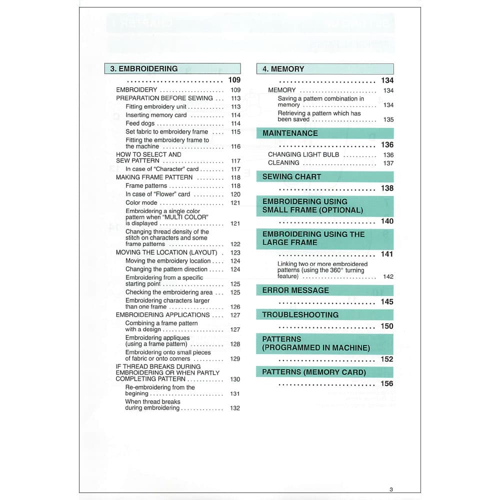 Babylock ESI-2 Esante Instruction Manual image # 121824