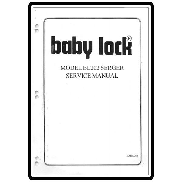 Service Manual, Babylock BL202 image # 22212
