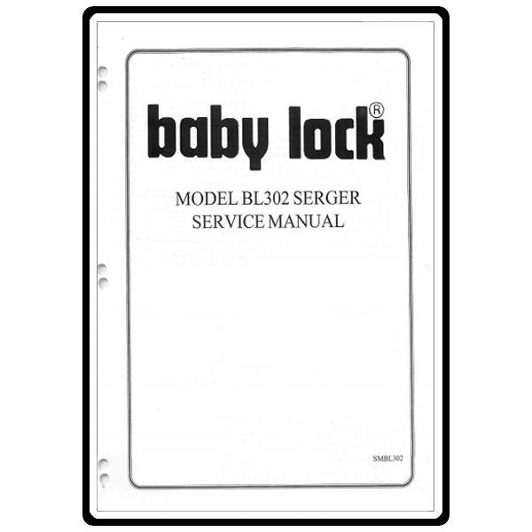 Service Manual, Babylock BL302 image # 22215