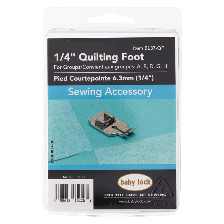 1/4" Quilting Foot, Babylock #BL37-QF image # 81678