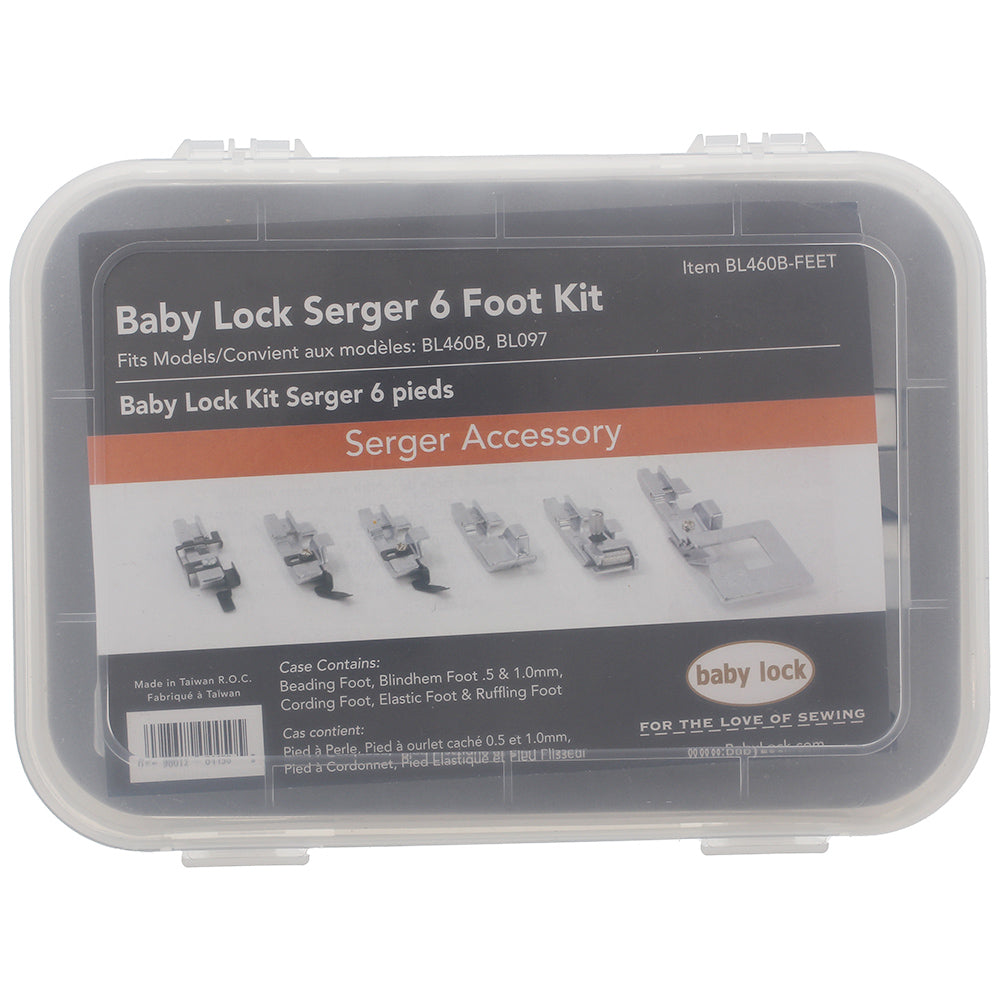 6-pc Serger Foot Kit, Babylock #BL460B-FEET image # 73970