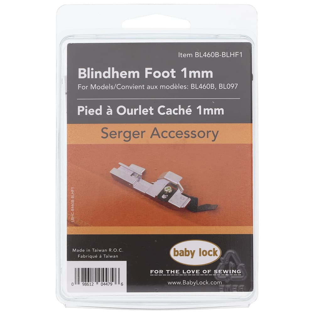 Blindhem Foot 1mm, Babylock #BL460B-BLHF1 image # 85639