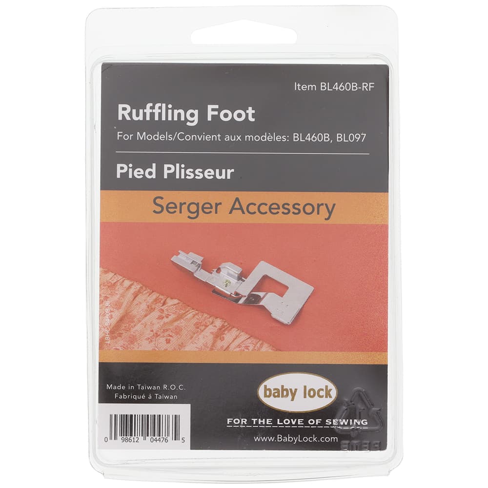 Ruffling Gathering Foot, Babylock #BL460B-RF image # 85644