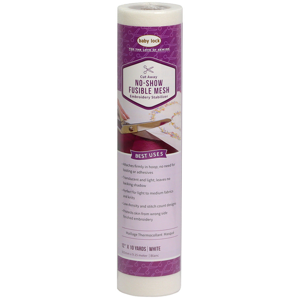 Babylock No-Show Fusible Mesh Stabilizer - 10yds image # 90583