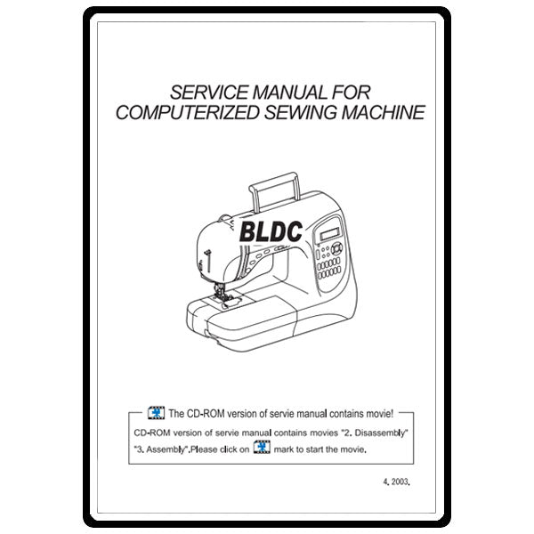 Service Manual, Babylock BLDC Decorator's Choice image # 22222