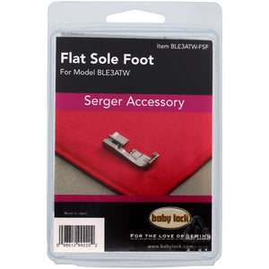 Flat Sole Foot, Babylock #BLE3ATW-FSF image # 79127