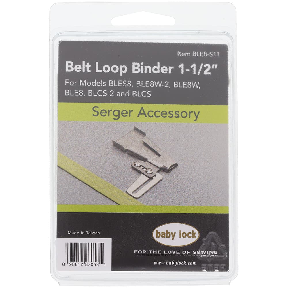 1.5" Belt Loop Binder, Babylock #BLE8-S11 image # 85654