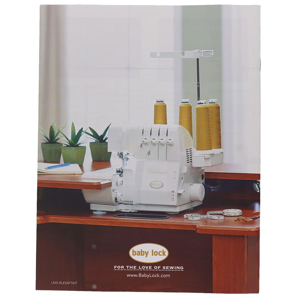 10pc Serger Foot Kit w/ Carrying Case, Babylock #BLES4FTKIT image # 107592