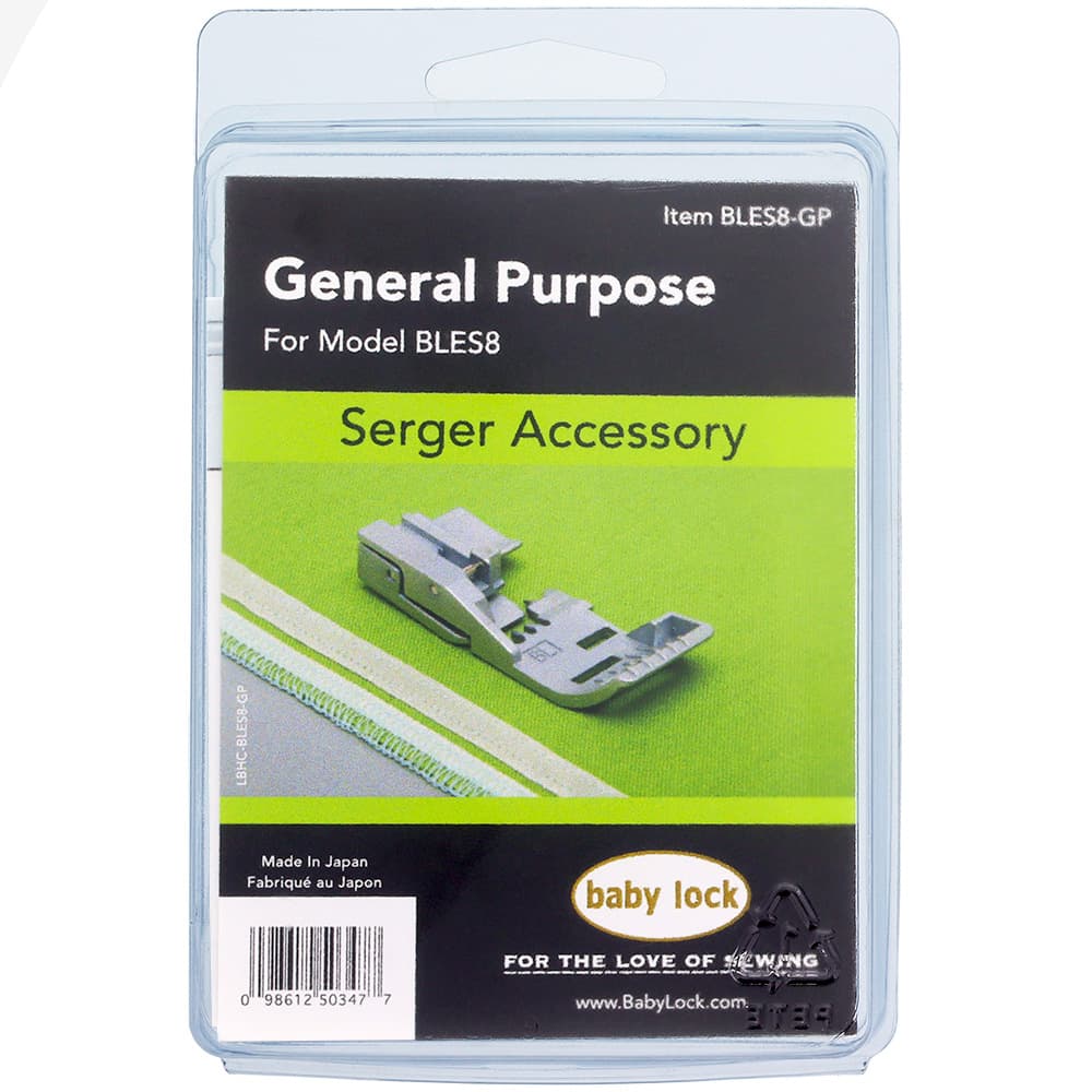 General Purpose Foot, Babylock #BLES8-GP image # 91385