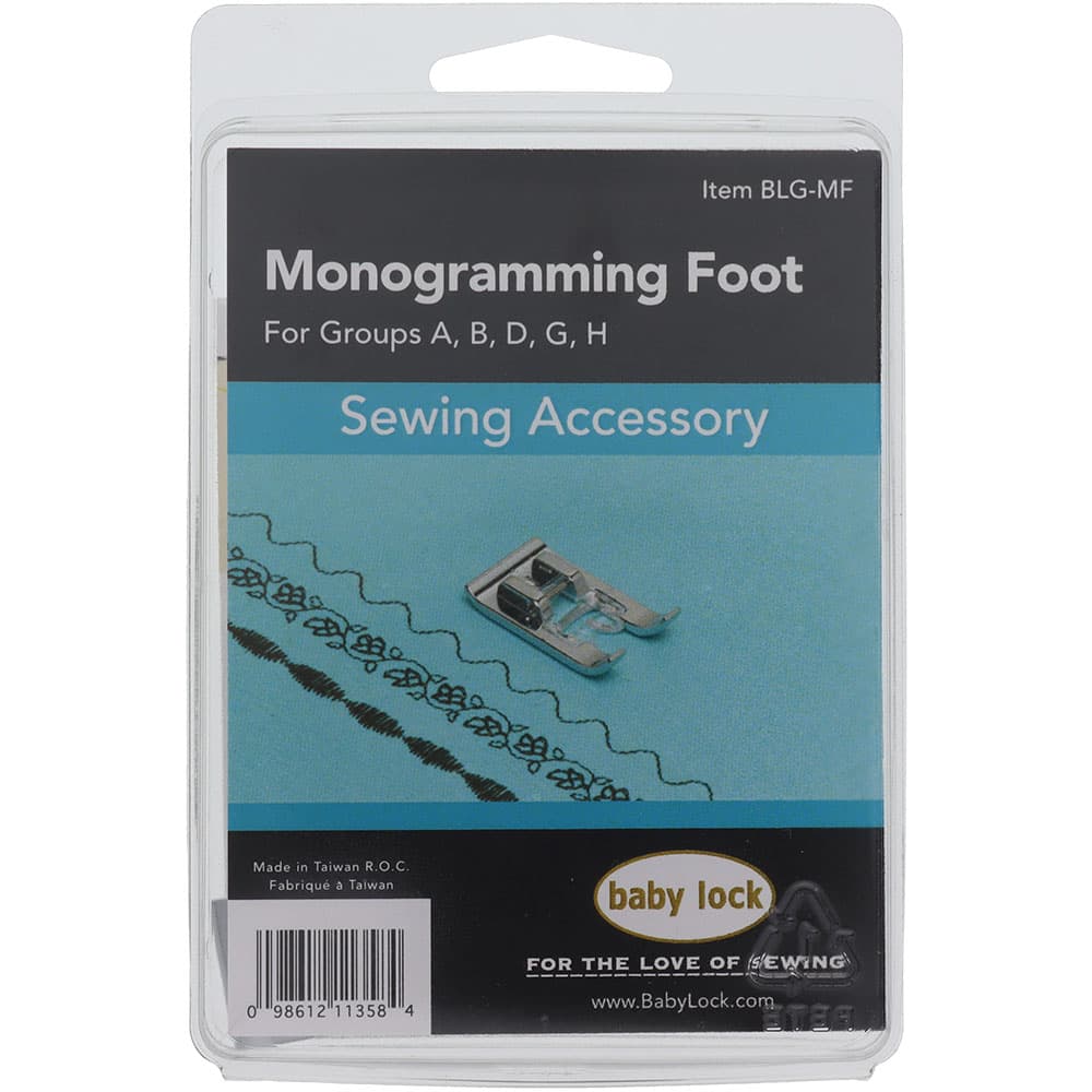 Monogramming Foot, Babylock #BLG-MF image # 113109