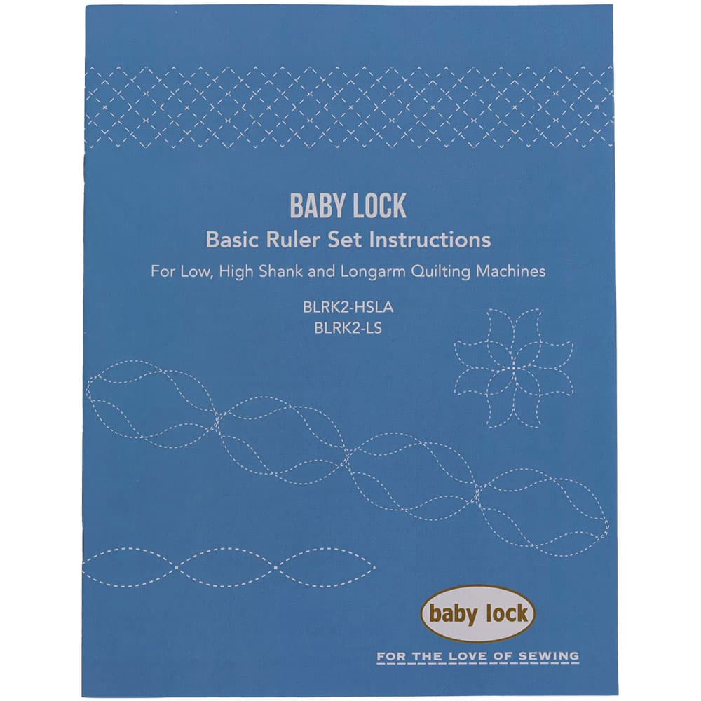 High Shank & Long-Arm Ruler Set (1/4"), Babylock #BLRK2-HSLA image # 107729