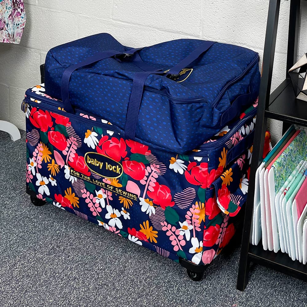 Babylock, Limited Edition Extra Large Floral Machine Trolley image # 91188
