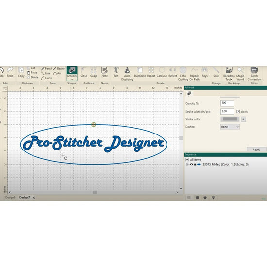 Babylock ProStitcher Designer Long Arm Quilting Software
