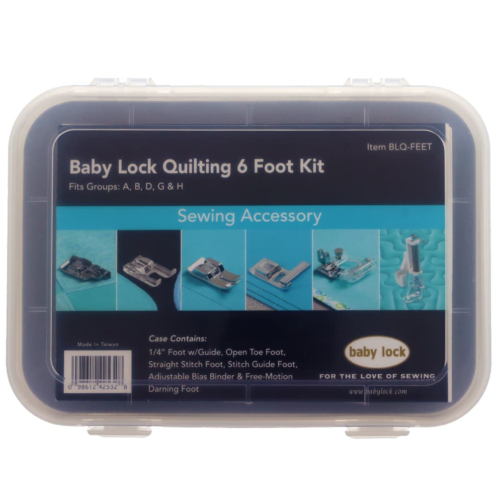 Babylock 6pc Quilting Set #BLQ-FEET image # 90870