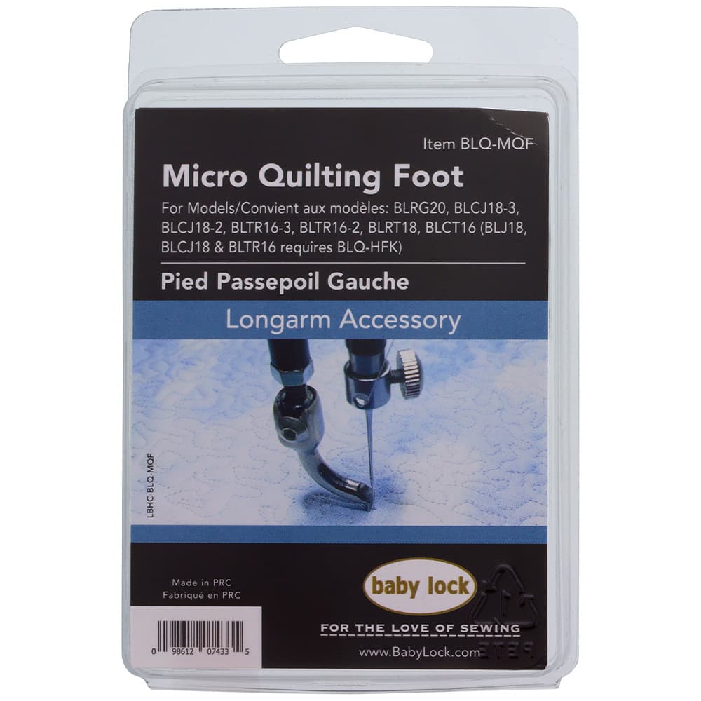 Micro-Quilting Foot, Babylock #BLQ-MQF image # 90855