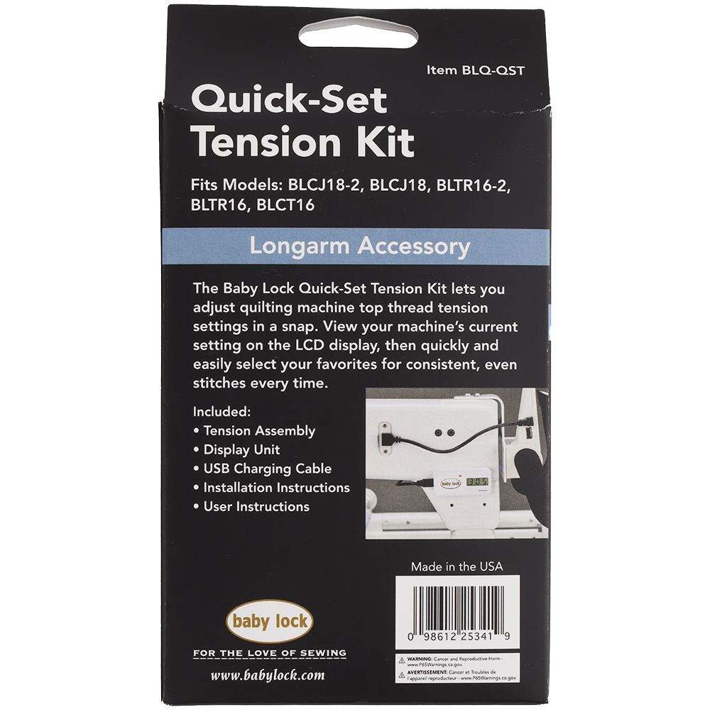 Quick-Set Tension Kit, Babylock #BLQ-QST image # 78847