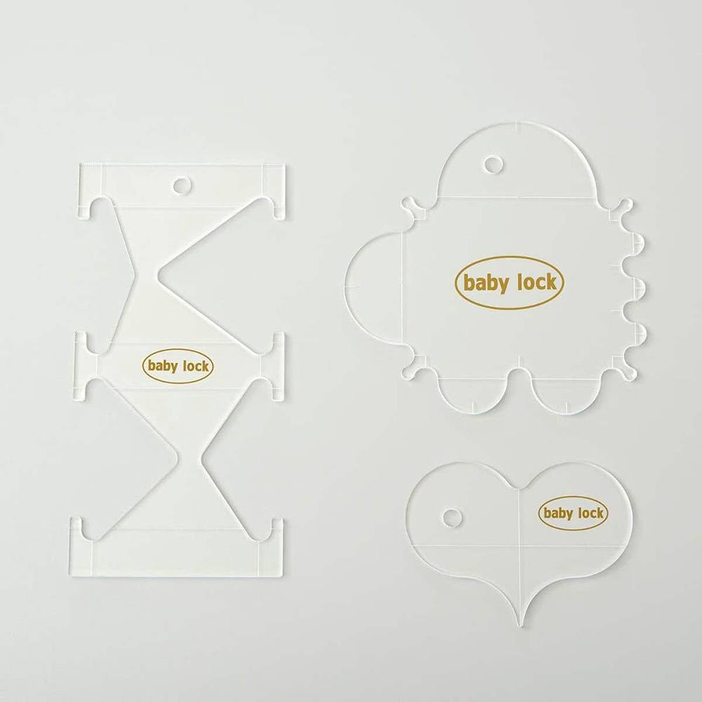 High Shank & Long-Arm Ruler Expansion Set (1/4"), Babylock #BLRK3-HSLA image # 86855
